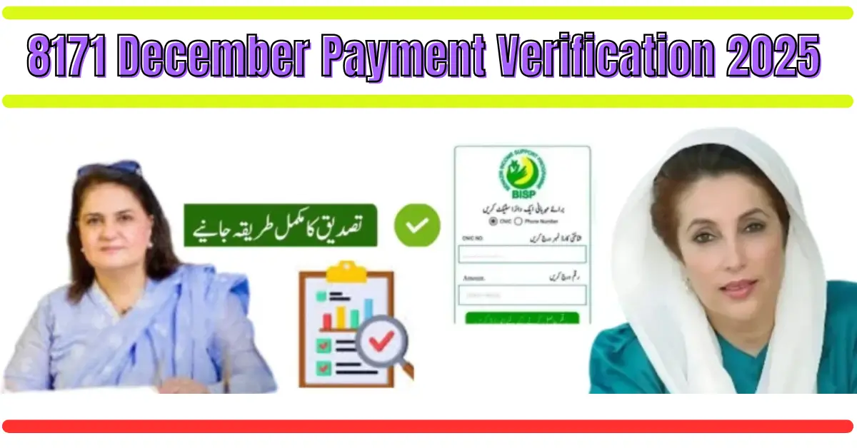 8171 December Payment Verification 2025 – Complete Guide